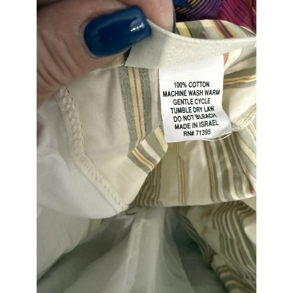 Pottery Barn Rosalie Reversible Floral Duvet Cover + Bed Skirt Full/Queen 84x84